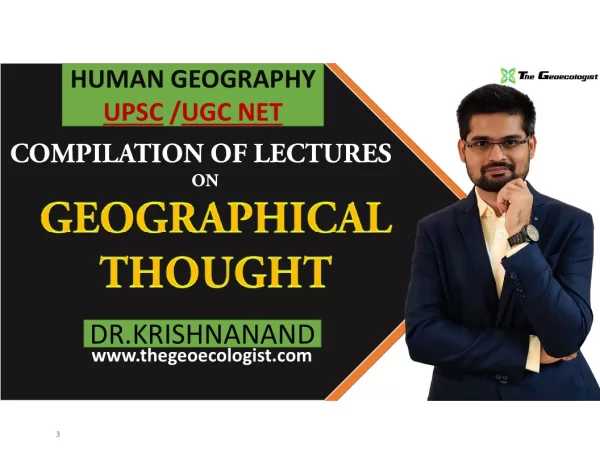 Evolution Of Geographical Thought