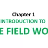 Field Work And Report Writing