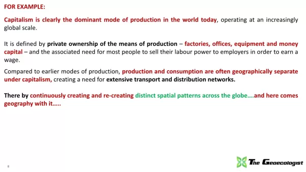 Simplified Economic Geography