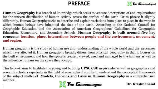 Simplified Human Geography