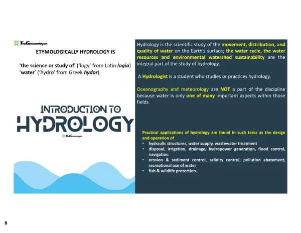 Simplified Hydrology