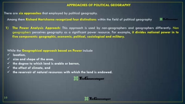 Simplified Political Geography