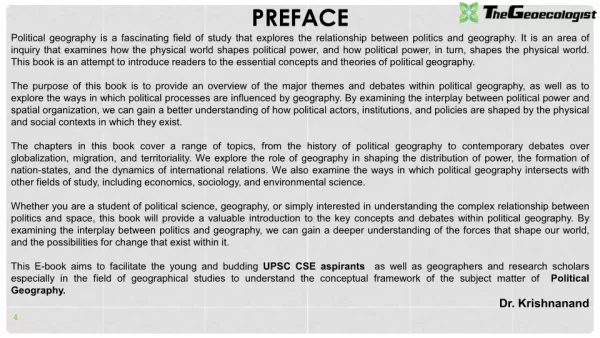 Simplified Political Geography