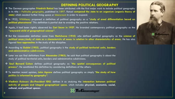 Simplified Political Geography