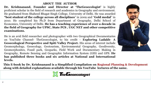 Simplified Regional Planning and Development