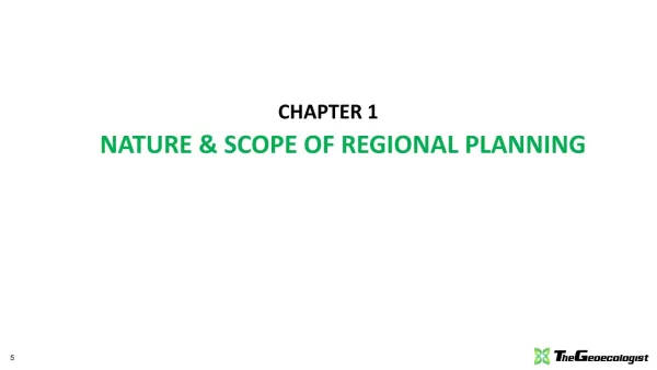 Simplified Regional Planning and Development