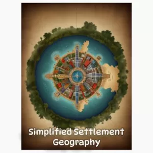 Simplified Settlement Geography