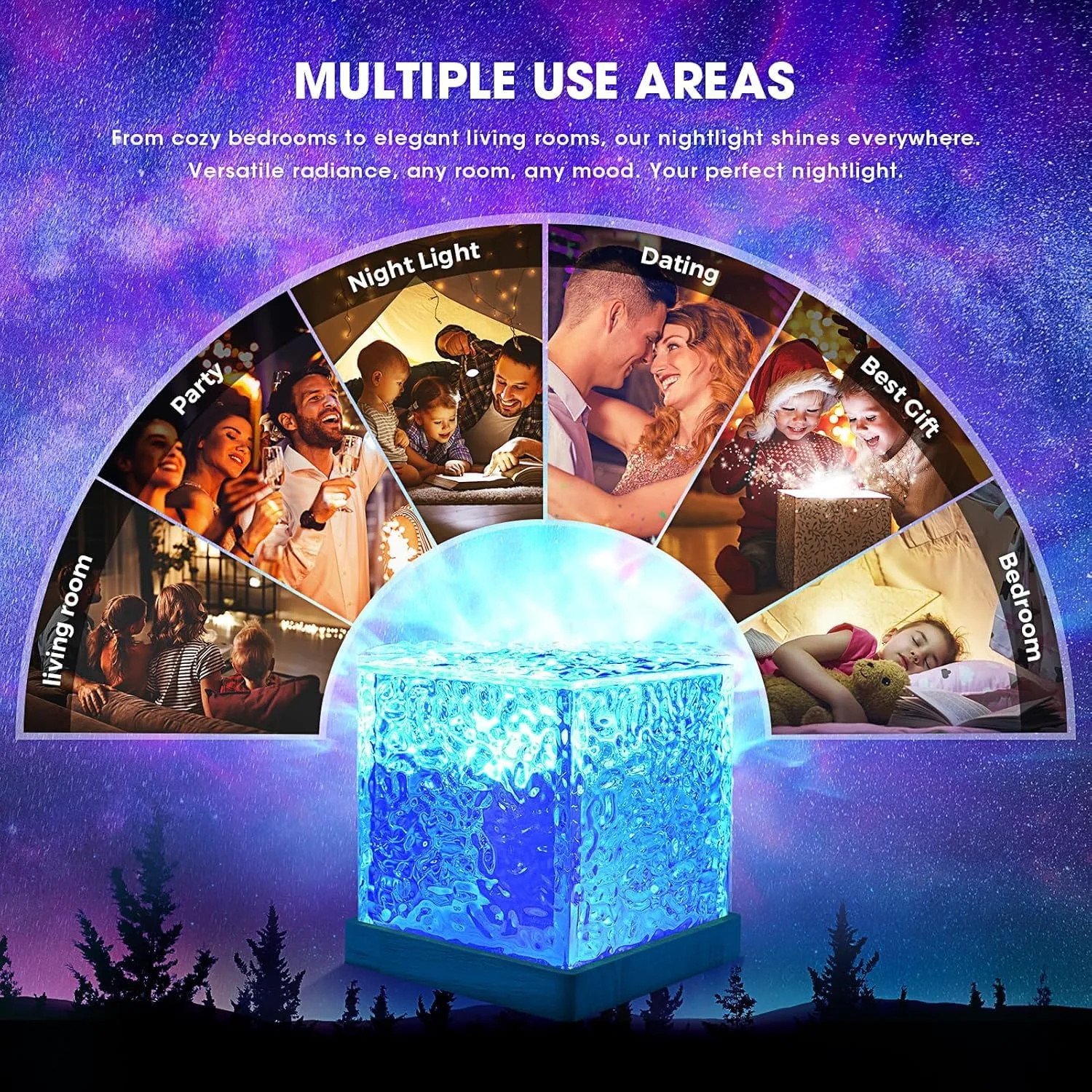 1742913882 Home Decor Ocean Wave Projector Light 16 Colors