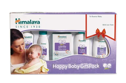 Baby Care : Himalaya Baby Gift Set, White, 1pc