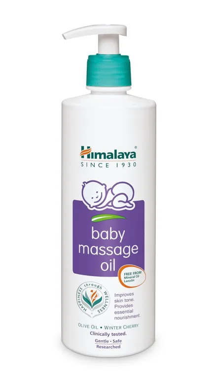 Baby Care : Himalaya Baby Oil 500ml: Bone & Muscle Strength