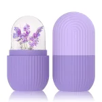 Beauty Care : Silicone Ice Roller for Face & Eyes (Purple)