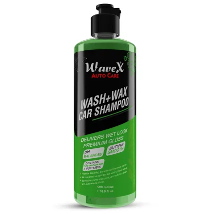 Car Care : Wavex Wash & Wax: Wet Shine, Smooth, pH Neutral, No Spots