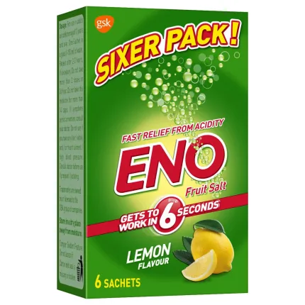 Health Care : ENO Lemon Digestive Fruit Salt 6-Pack 30g
