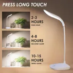 Home Care : Dimmable LED Desk Lamp, Touch Control, Portable