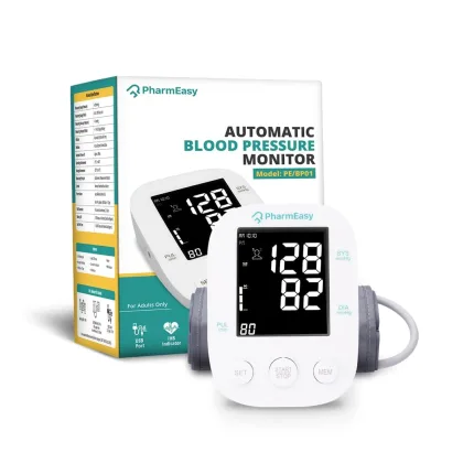 Home Care : PharmEasy Auto/Manual BP Monitor - Home/Clinic, Compact