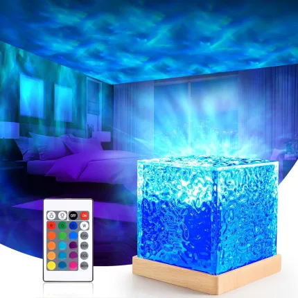 Home Decor : Ocean Wave Projector Light, 16 Colors
