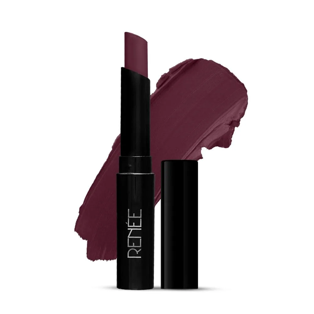 In-Depth Review: best lipstick shade for indian skin - RENEE Very Matte Lipstick - Plum, Long-Lasting, Hydrating, and Velvety Formula, Paraben-Free Li 1 best lipstick shade for indian skin