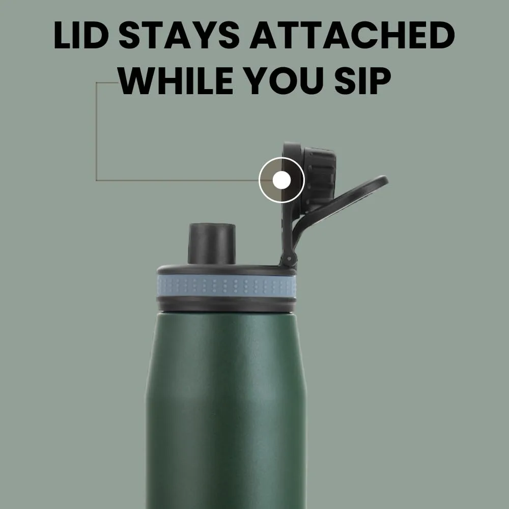 In-Depth Review: best travel water bottle - best travel water bottle – Borosil 900ml Gosports Green Stai 6 Borosil 900ml Gosports Gree - view 5