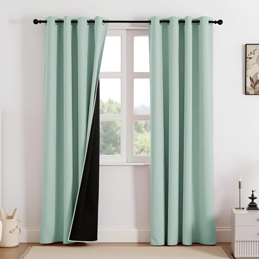 In-Depth Review: best door curtain decorative - HOMEMONDE 100% Complete Blackout Curtains for Long Door 8 Feet 1 Piece – Room Privacy Room Darke 1 best door curtain decorative