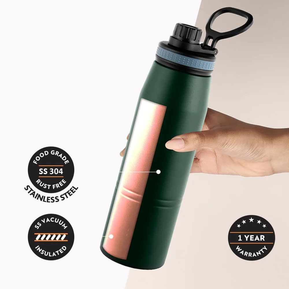 In-Depth Review: best travel water bottle - best travel water bottle – Borosil 900ml Gosports Green Stai 5 Borosil 900ml Gosports Gree - view 4