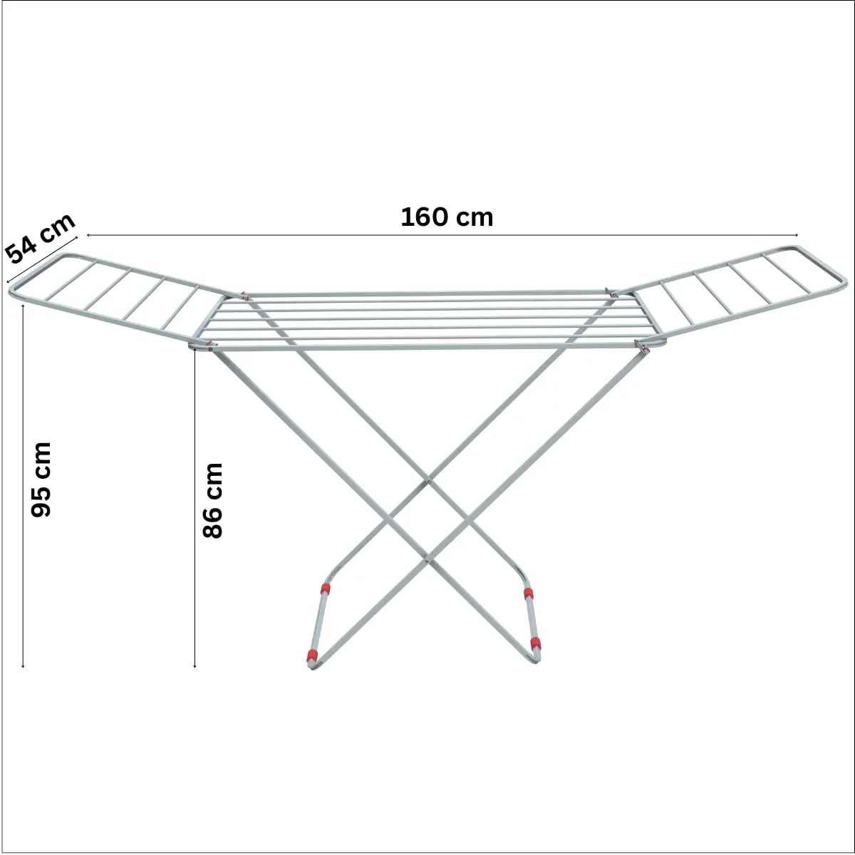 In-Depth Review: best clothes drying stand - LiMETRO STEEL Foldable Clothes Drying Stand for Balcony & Indoor Use | Heavy Duty Mild Steel Laundry 3 best clothes drying stand view 1