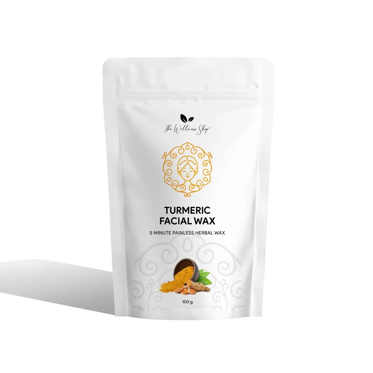 In-Depth Review: best waxing wax beans - The Wellness Shop – Turmeric Facial Wax Powder, 5 Min Painless Natural Face Hair Removal Waxing Powder, 3 The Wellness Shop ̵ - view 2