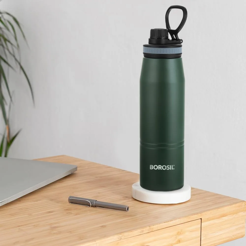In-Depth Review: best travel water bottle - best travel water bottle – Borosil 900ml Gosports Green Stai 8 Borosil 900ml Gosports Gree - view 7