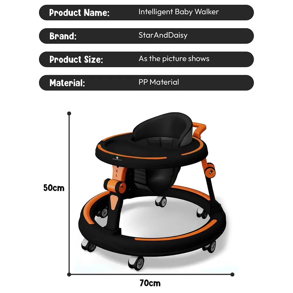 In-Depth Review: best baby walker - StarAndDaisy Baby Walkers for 9+, 6-18 Month Baby boy & Girl 360° Walker for Kids for 6-24 Months with 7 Level He 3 StarAndDaisy Baby Walkers for 9+ - view 2