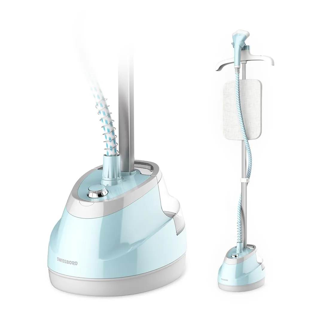 In-Depth Review: best travel steamer for clothes - Iron for Clothes | Wego Garment Steamer Vertical Standing Iron 1.6L Water Tank | 10 Steam Settings 1 best travel steamer for clothes