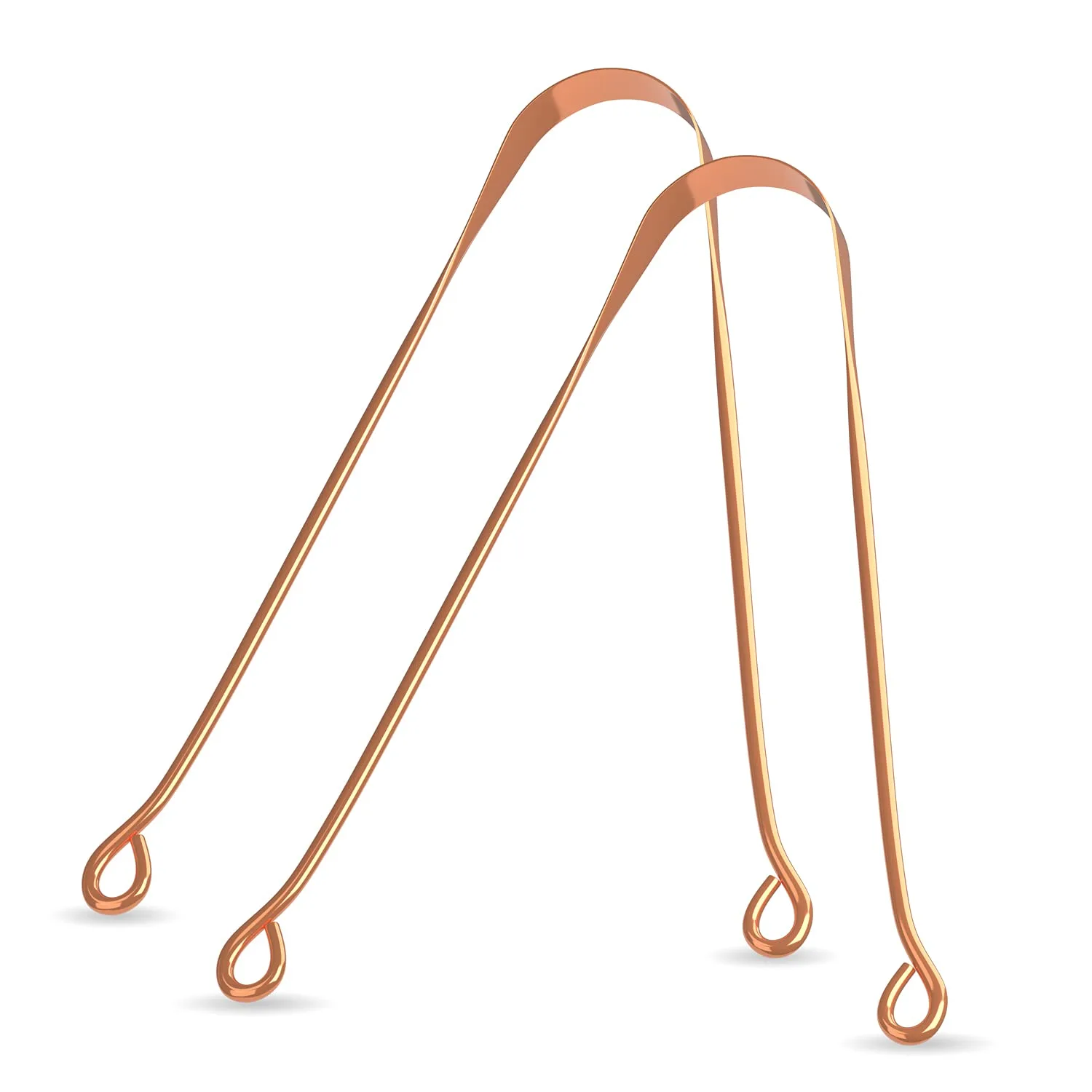 In-Depth Review: best tongue cleaner - Zandu Copper Tongue Cleaner (Pack of 2) :An Anti-Microbial Tongue Cleaner for Managing Oral Health | Reduces Ba 3 Zandu Copper Tongue Clean - view 2