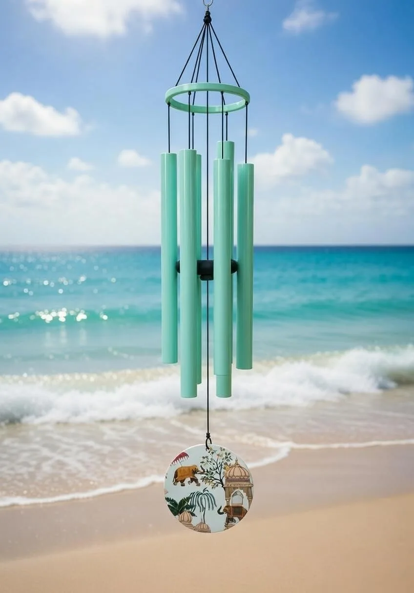 In-Depth Review: best dreamcatcher wall hanging - Paradigm Pictures Big Madhubani Wind Chimes for Home Balcony Positive Energy- Positive Energy Items 8 Paradigm Pictures Big Madhub - view 7