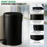 Robustt Dustbin with Pedal - view 2