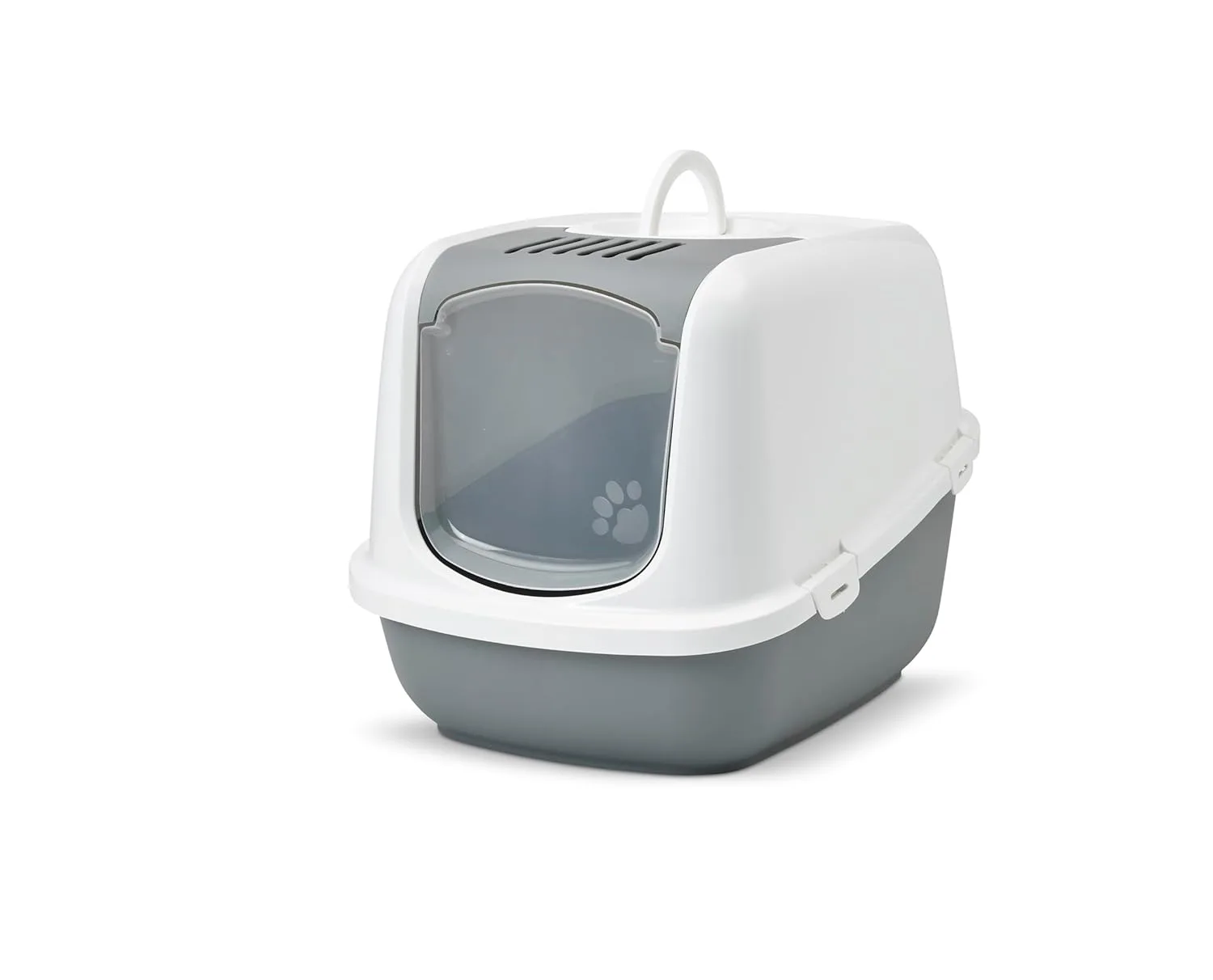 In-Depth Review: best cat litter box - Savic Nestor Jumbo Cat Toilet, Prevent Throwing of cat Litter, Durable, Lightweight, Easy to use and Reduces Od 2 best cat litter box