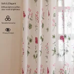 HOMEMONDE Cotton Sheer Curtai - view 4