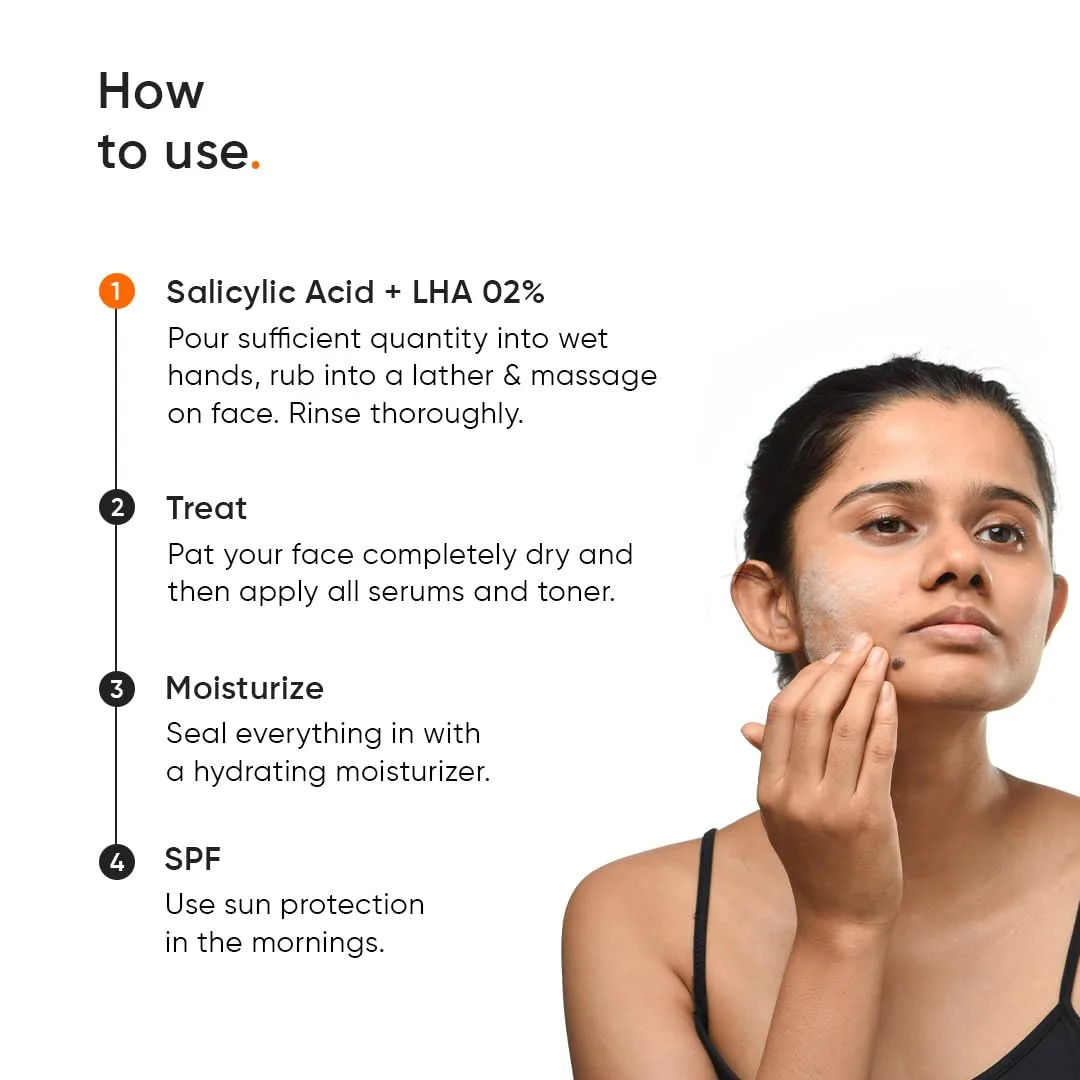 In-Depth Review: best face wash for oily skin - Minimalist Anti-Acne Salicylic Acid 2% Face Wash For Oily & Acne Prone Skin | With LHA for Pore Cleans 8 Minimalist Anti-Acne Salicylic - view 7