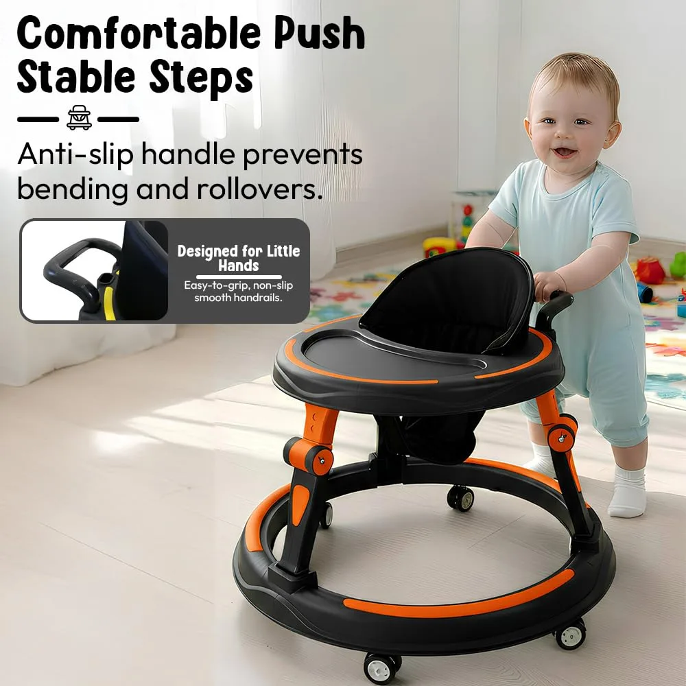 In-Depth Review: best baby walker - StarAndDaisy Baby Walkers for 9+, 6-18 Month Baby boy & Girl 360° Walker for Kids for 6-24 Months with 7 Level He 7 StarAndDaisy Baby Walkers for 9+ - view 6