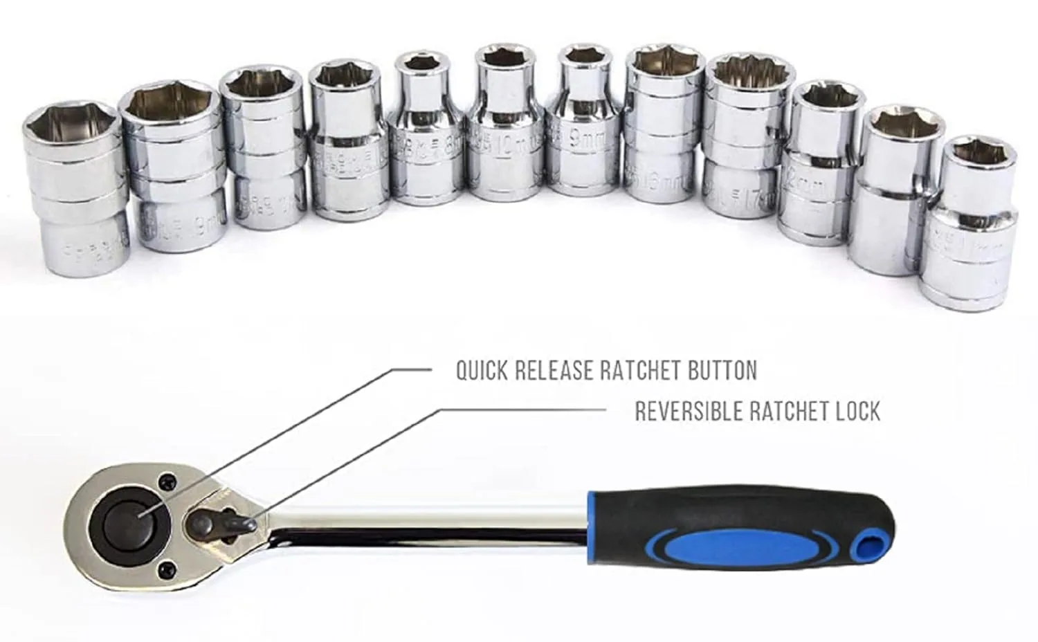 SNE Tool Kit 12pc Socke - view 8
