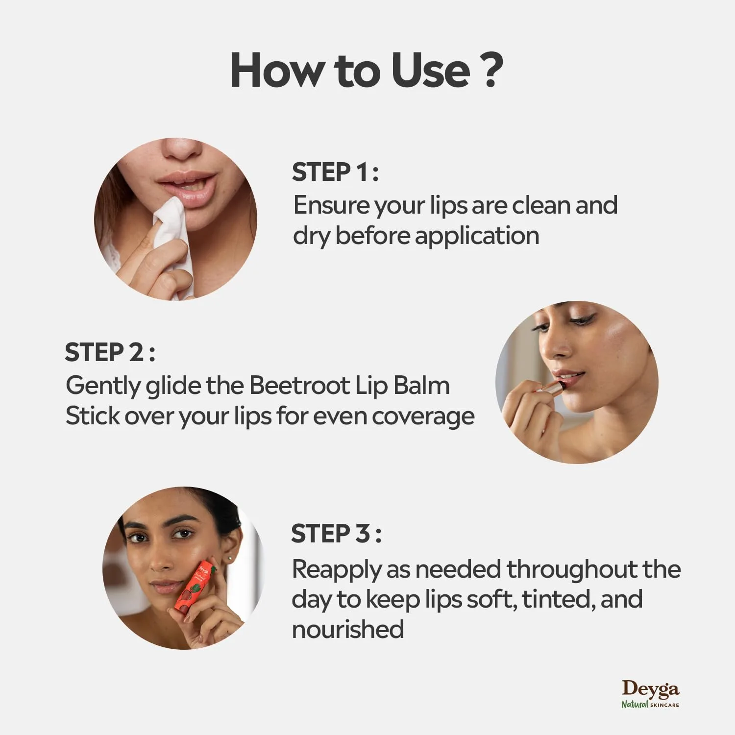 In-Depth Review: best lip balm winter - Deyga Beetroot Lip Balm | Tinted Lip Care | For Dry & Chapped Lips | For Pigmented Lips | For Women & Men (Pac 7 Deyga Beetroot Lip Balm | - view 6
