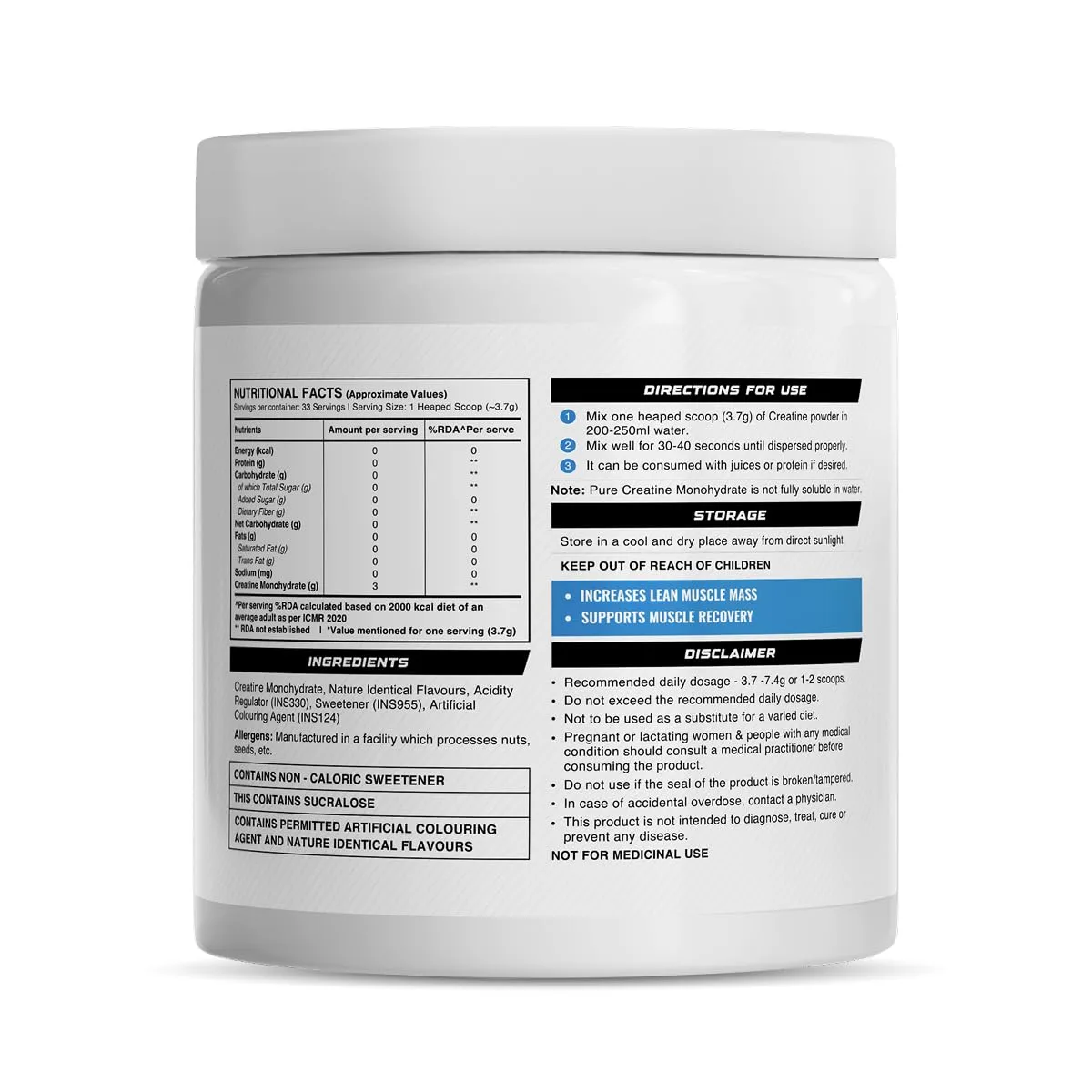 In-Depth Review: best creatine monohydrate - Wellcore Pure Micronised Creatine Powder (33 Servings, Tropical Tango) For Enhanced Muscle Strength With 11 Wellcore Pure Micronised Cre - view 10