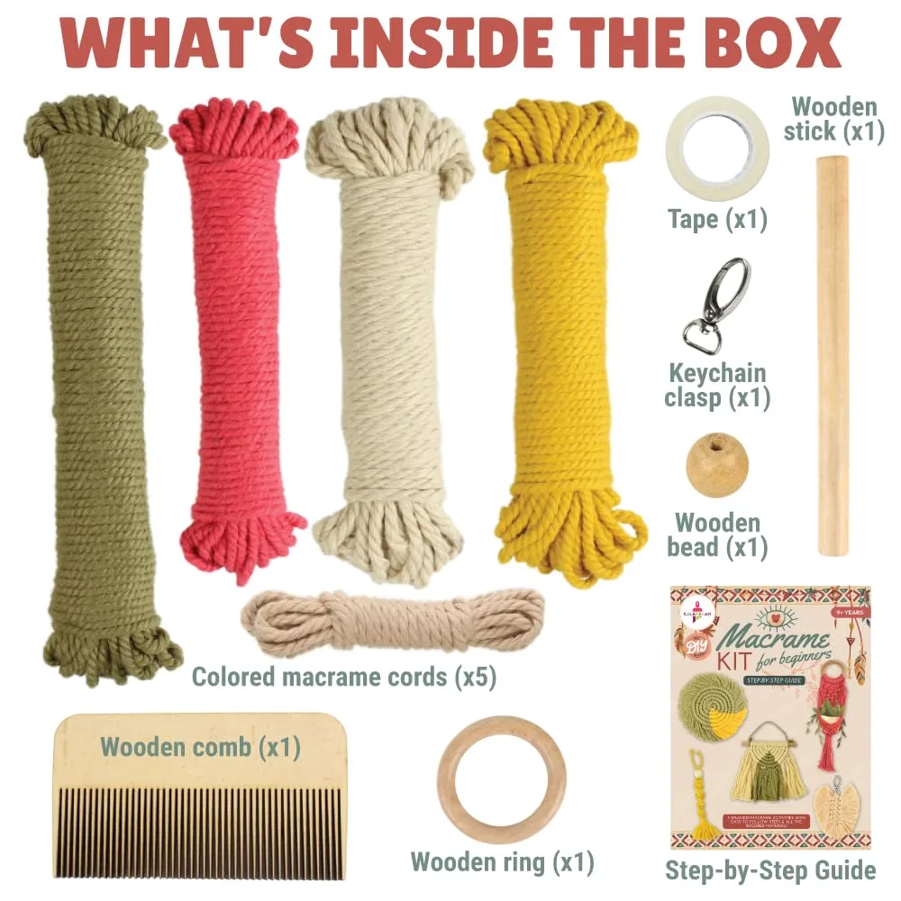 Kalakaram Macrame Kit for Beg - view 3