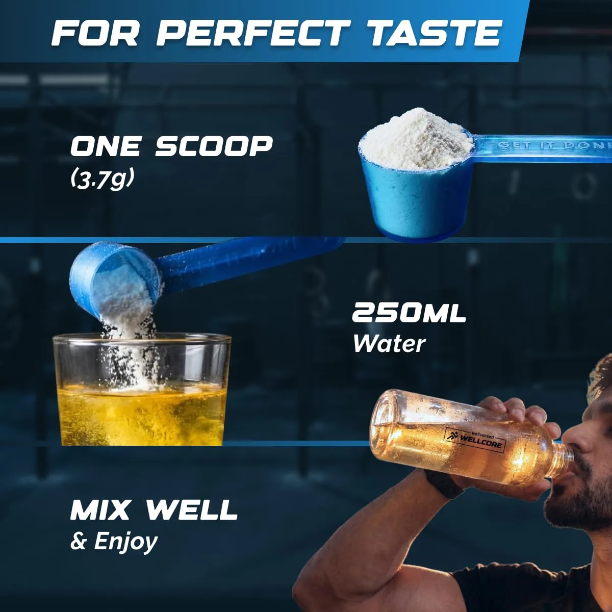 In-Depth Review: best creatine monohydrate - Wellcore Pure Micronised Creatine Powder (33 Servings, Tropical Tango) For Enhanced Muscle Strength With 7 Wellcore Pure Micronised Cre - view 6