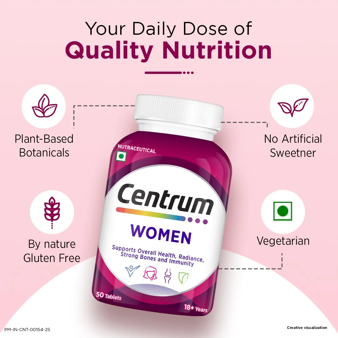 In-Depth Review: best multivitamin tablets - Centrum Women -Multivitamin Tablet for Women|With 23 Vital Nutrients including Zinc,Magnesium,Vitamin B,C 10 Centrum Women -Multivitamin - view 9