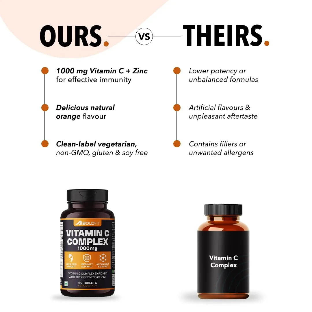 In-Depth Review: best immunity booster supplements - Boldfit Vitamin C Tablets for Men and Women Vitamin C Supplement with Amla Orange Extract and Zin 8 best immunity booster supplements view 6