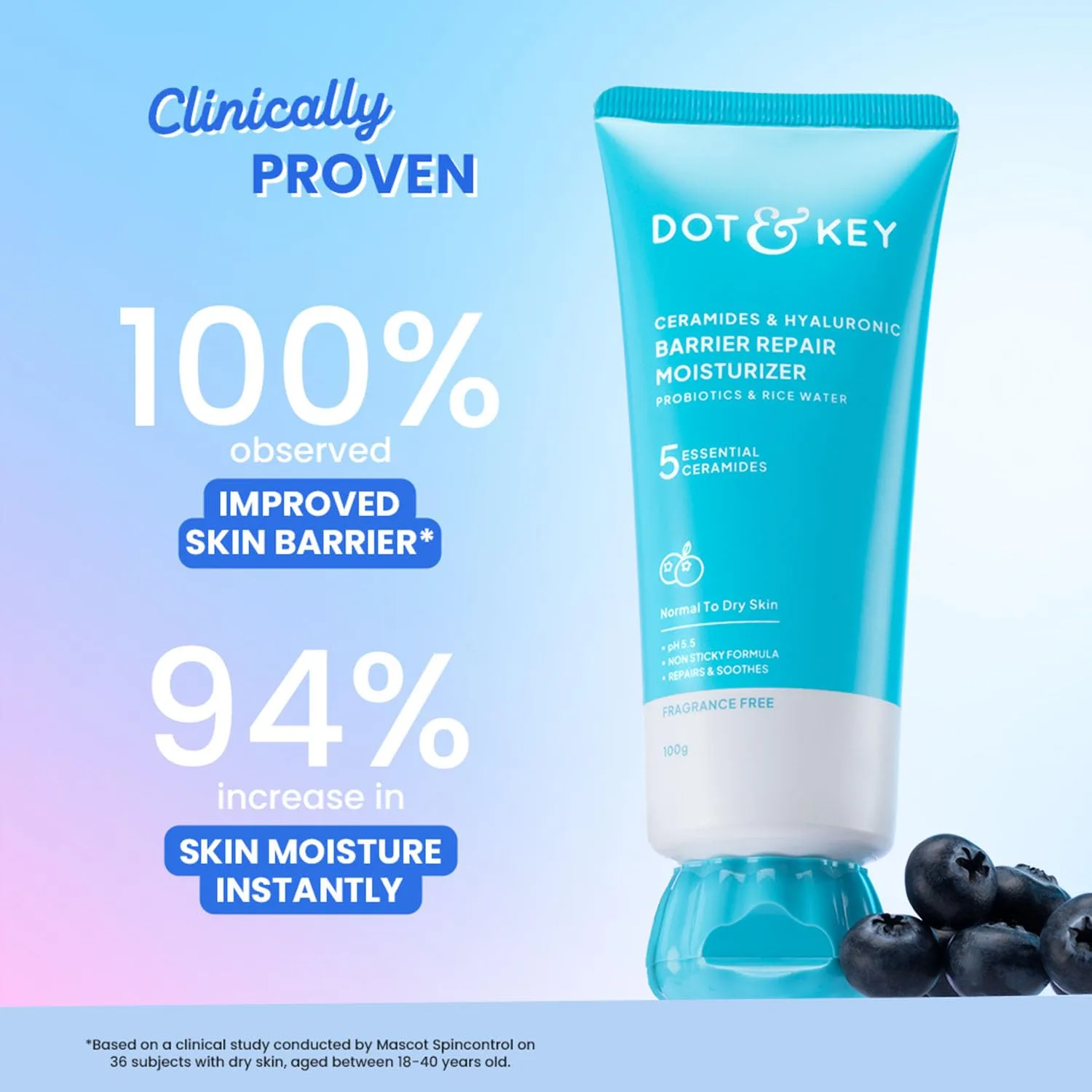 In-Depth Review: best moisturizer for dry skin - Dot & Key Barrier Repair Moisturizer For Normal, Dry, Combination & Sensitive Skin | 120 Hrs Moisturi 6 Dot & Key Barrier Repai - view 5