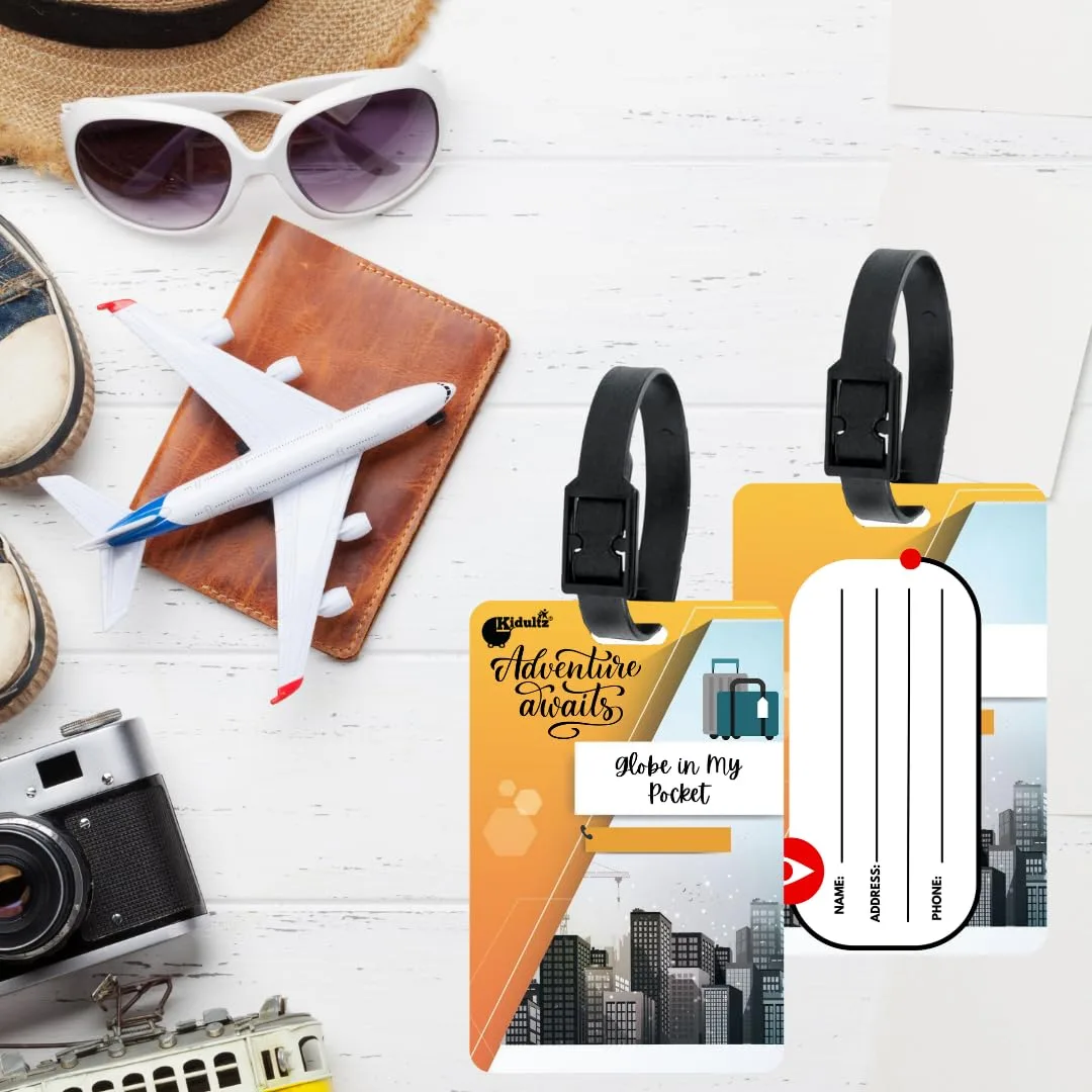 best luggage tag set - (Set of 10) Synthetic Luggage Tags wi 9 (Set of 10) Synthetic Lu - view 9