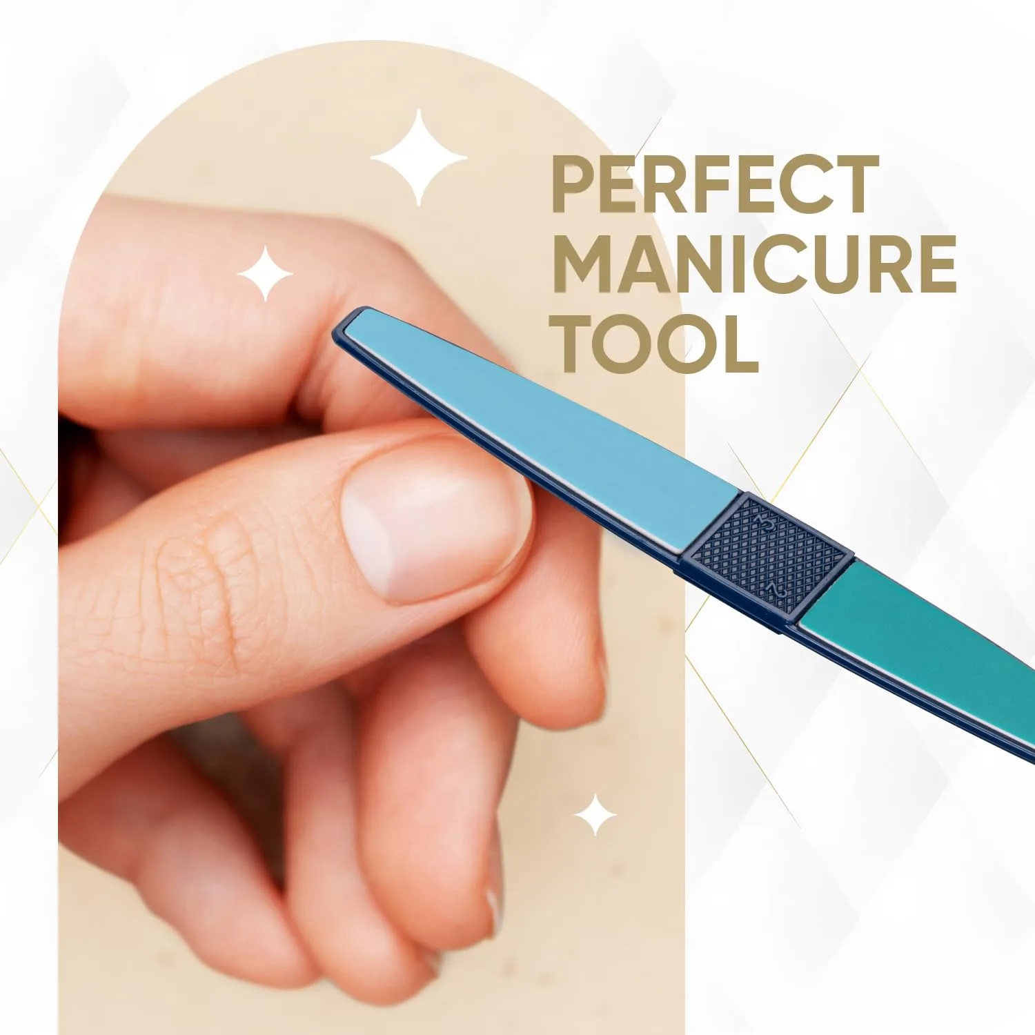 In-Depth Review: best nail buffer block - Vega Nail Buffer for Smooth & Shiny Nails – 4-Way Buffer Block for Natural Nails, Nail Care & Manicure at 5 Vega Nail Buffer for Smo - view 4