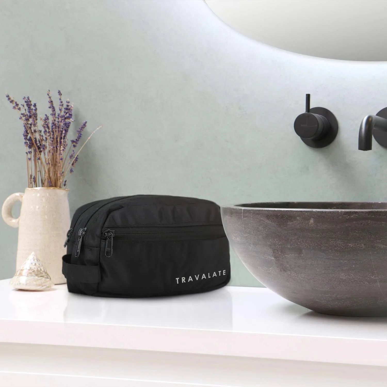 In-Depth Review: best travel toiletry kit - TRAVALATE Polyester Multipurpose Toiletry Kit Bag for Man and Women's | Double Compartment Travel Essentia 7 TRAVALATE Polyester Multipurp - view 6