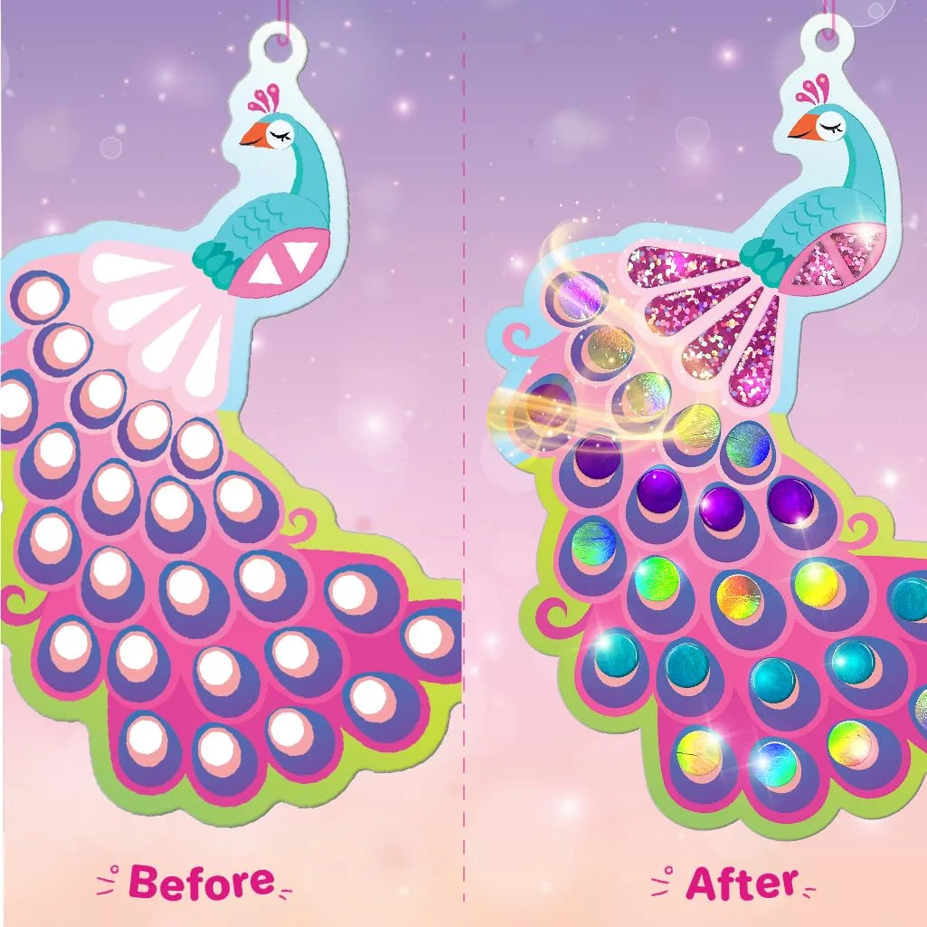 In-Depth Review: best mosaic art kit - Imagimake Mirror Mosaic Butterfly & Peacock | Mosaic Kit | Age 3+ | Mirror mosaic art kit: 5 templates � 4 Imagimake Mirror Mosaic Butte - view 3