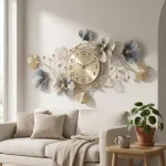 Metal Analog Wall Clock - - view 6