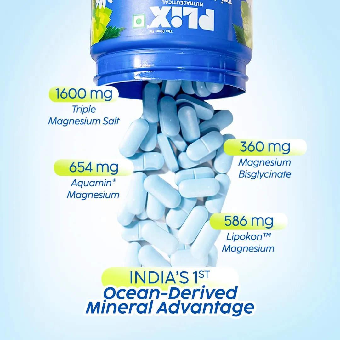 best magnesium tablets - PLIX THE PLANT FIX Tri-Magnesium Pl 3 PLIX THE PLANT FIX Tri-M - view 3
